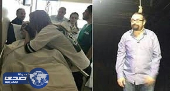 بالصور .. مذيع يشنق نفسه على الهواء