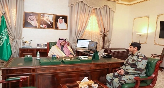 أمير الشمالية يستقبل قائد قوة الطوارئ الخاصة بالمنطقة