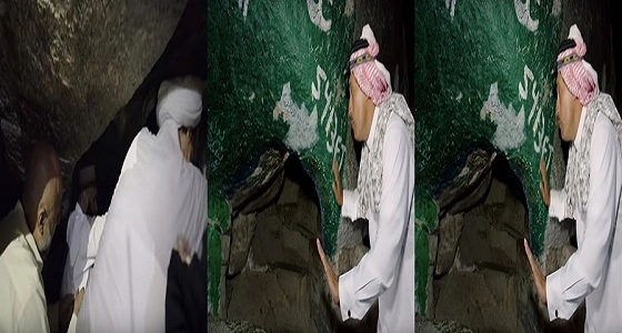 فيديو| لحظة دخول النبي وأبو بكر غار " ثور " .. مشهد تمثيلي