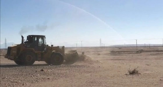 إزالة 3 مليون متر مربع من التعديات بأراضي شمال مركز قيال