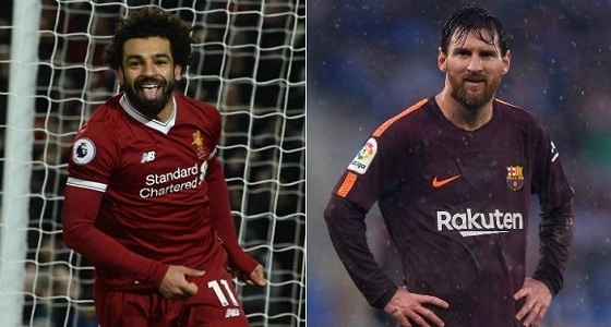 بعد إشادة رونالدو.. ميسي وسواريز يطالبان بضم صلاح للبرسا