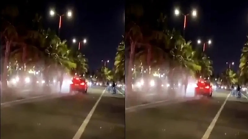 " نوبة صرع " وراء اقتحام فتاة ممر كورنيش جدة
