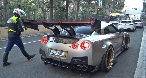 بالفيديو.. انطلاق " نيسان GT-R " بقوة 1,850 حصان