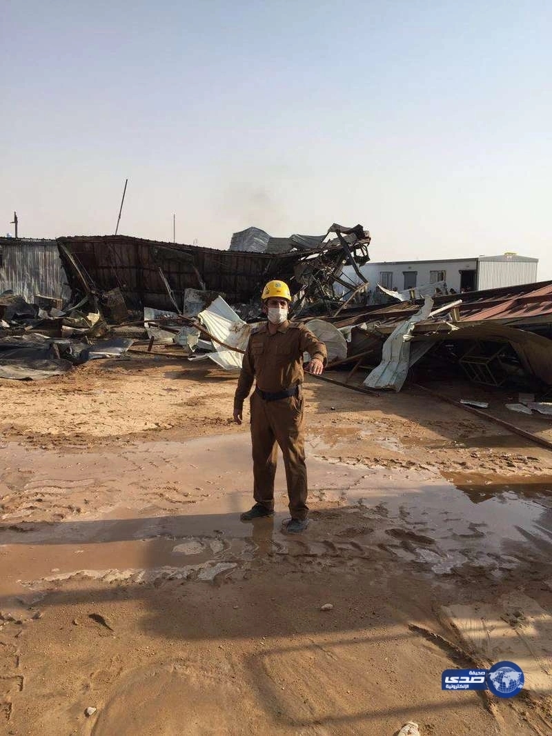 بالصور.. السيطرة على حريق بجامعة سطام بوادي الدواسر