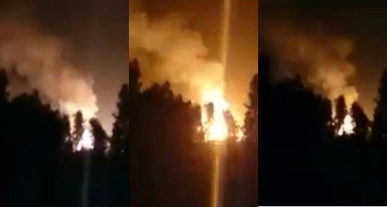 بالفيديو.. مصرع شخصان في انفجار هائل بمستودعات ذخيرة بإيران