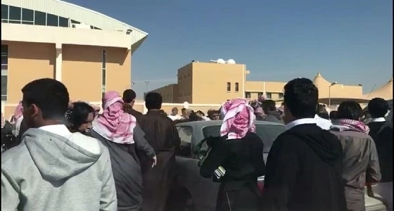 الأمن يكثف قواته حول ثانويتي بشقراء بسبب السلاح