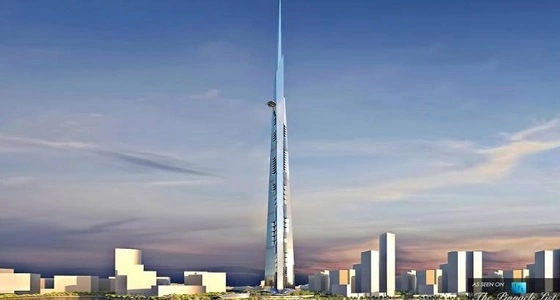 بالصور.. الكشف عن " مصاعد " أطول برج في العالم بجدة