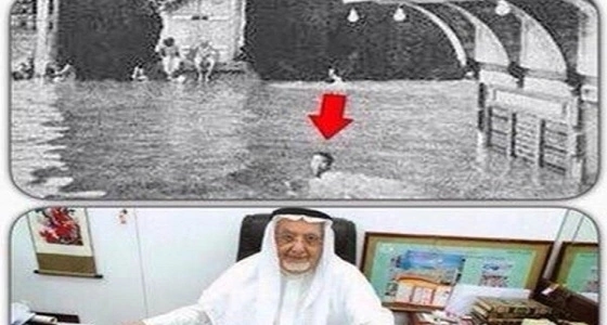 شاب " بحريني " يسبح للطواف حول الكعبة قبل 77 عام
