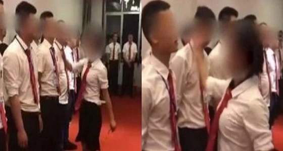 موظفون يتوسلون مديرهم لصفعهم على وجوههم