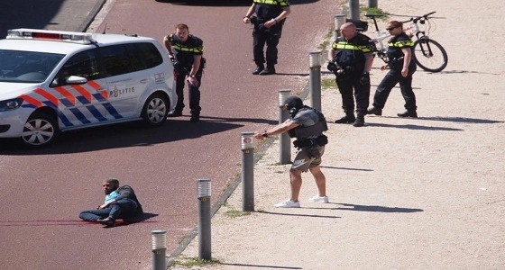 القبض على منفذ هجوم حادث الطعن بلاهاي