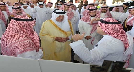 أمير مكة يتفقد مشروع نفق الأندلس