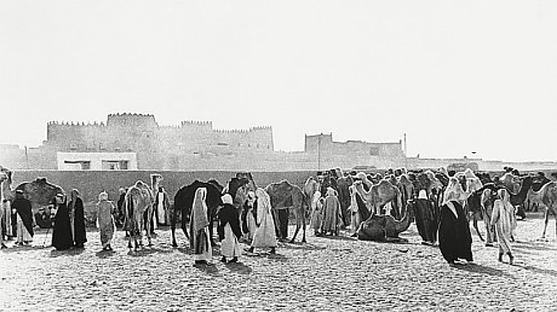 سوق الإبل شرق دروازة الثميري قديما