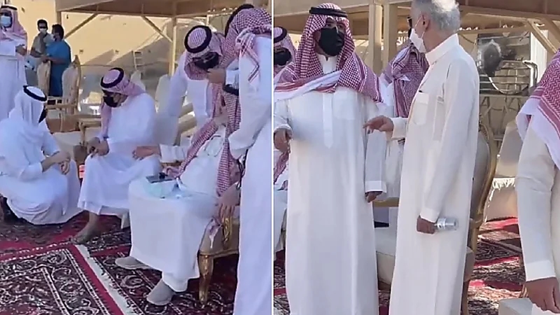 شاهد .. الوليد بن طلال يحضر جنازة والدة أبنائه "الأميرة دلال بنت سعود"