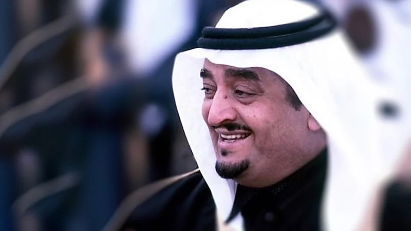 شاهد .. لحظة استقبال الملك فهد لأمير الكويت الشيخ جابر الصباح خلال رحلة برية