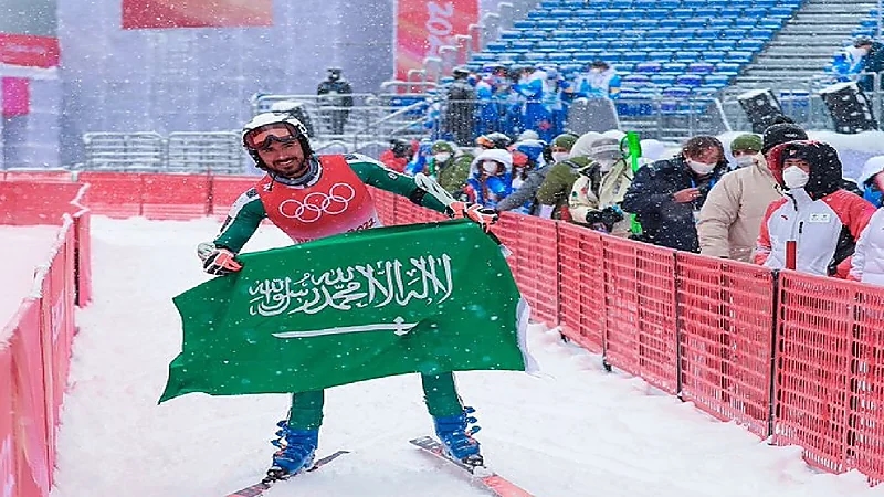 "عابدي" يختتم مشاركة المملكة في دورة الألعاب الأولمبية الشتوية