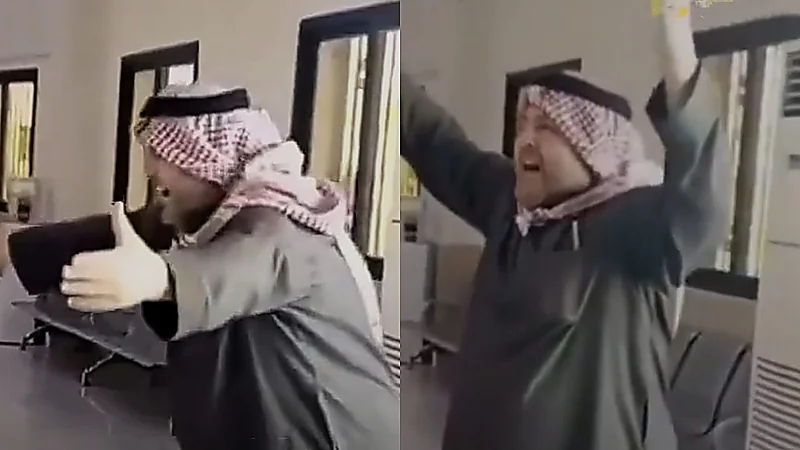 لحظة مؤثرة لعودة مغترب سوري إلى بلاده .. فيديو