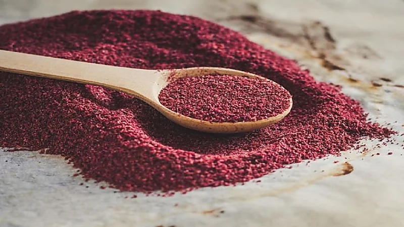 "السماق" يقلل من مستويات الكوليسترول