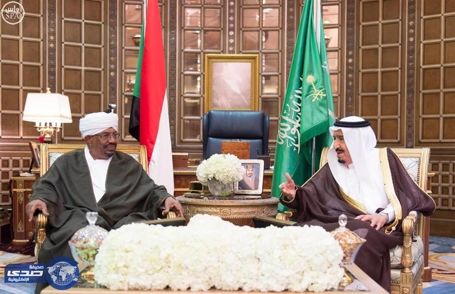 خادم الحرمين يستقبل رئيس جمهورية السودان