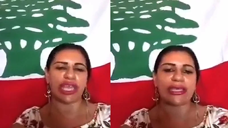 بالفيديو.. امرأة لبنانية لـ "شربل": نزلتوا لبنان لمزبلة التاريخ