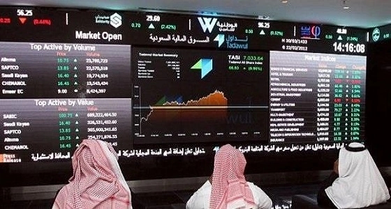 مؤشر سوق الأسهم يغلق مرتفعا