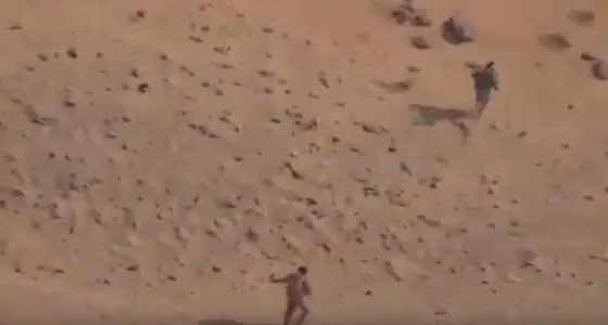 شاهد.. فرار عناصر الحوثي بمحافظة الجوف