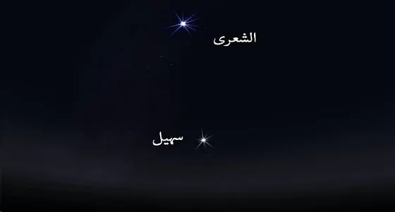 فلكية جدة: اليوم يرصد نجم " سهيل " بسماء المملكة