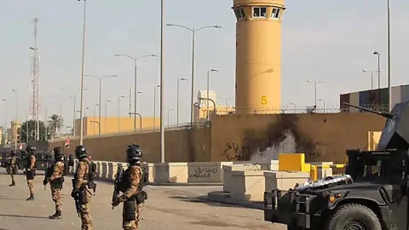 الجيش العراقي يعفي ضباطًا لمشاركتهم في فعالية مناهضة لأمريكا