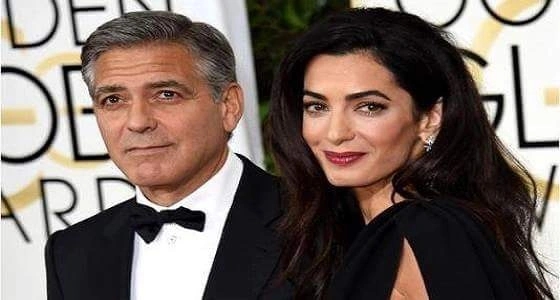 أمل كلوني وزوجها ينتظران  ولداً وبنتاً