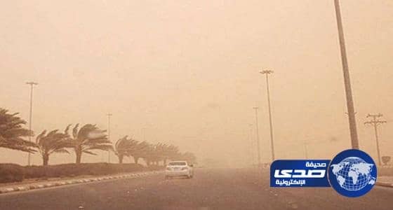 الأرصاد : استمرار نشاط الرياح المثيرة للأتربة على عدة مناطق