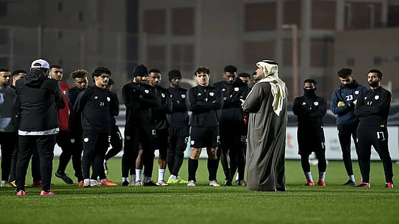 البلطان يحضر الحصة التدريبية الأخيرة للشباب قبل مواجهة الأهلي 