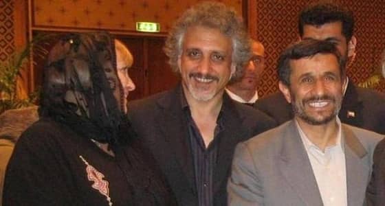 صورة لنجاد مع زوجين إيطاليين تورطا في تهريب أسلحة لإيران