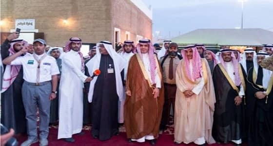 بالصور.. وزير التعليم يدشن الموقع الإلكتروني لجناح الوزارة بالجنادرية