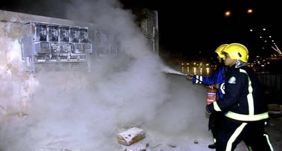 إصابة 3 أشخاص في حريق فيلا بجدة