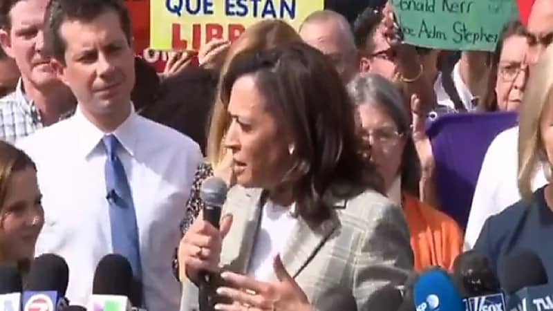 بالفيديو.. نائبة " بايدن " لـ المهاجرين: لا تأتوا لنا