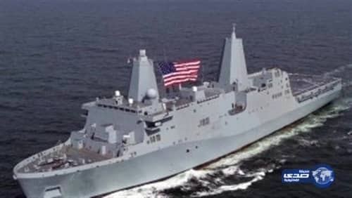 3 طلقات تحذيرية من سفينة أمريكية باتجاه زورق إيراني