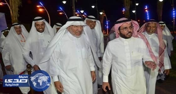 أمين العاصمة المقدسة يفتتح 5 مشاريع ترفيهية بعسفان