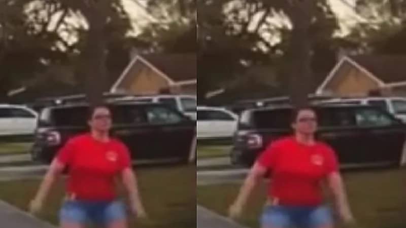 بالفيديو.. امرأة تتفاجئ بشاب يتلصص على غرفة نوم ابنتها