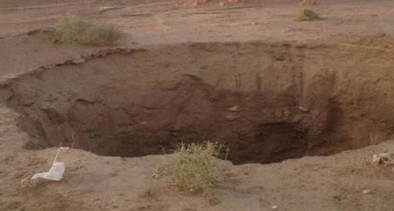 بالفيديو.. بئر مكشوف على طريق حائل بالمدينة المنورة