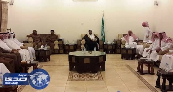 بالصور.. التركي يستقبل المهنئين بعيد الأضحى المبارك