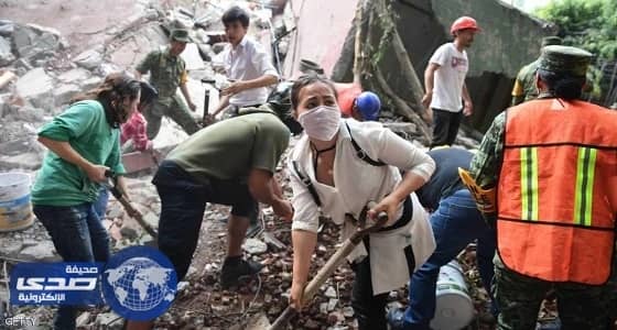 مصرع 21 طفلا إثر انهيار مدرسة جراء زلزال المكسيك