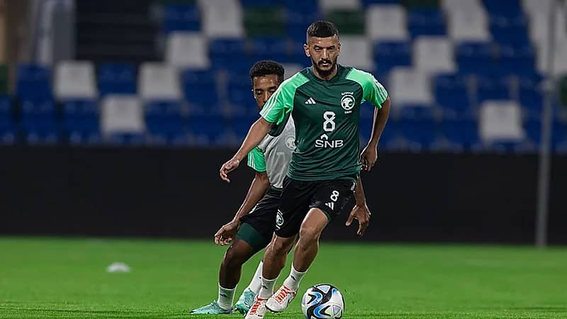 الأخضر يختتم استعداده للقاء باكستان .. والشهراني يواصل برنامجه العلاجي