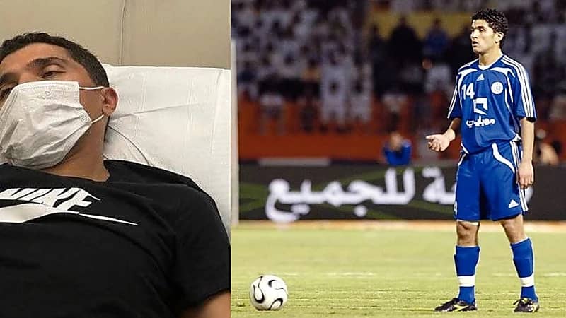 تطورات الحالة الصحية لنجم الهلال السابق طارق التائب