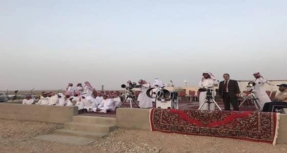 بالفيديو.. رؤية هلال شوال في أغلب المناطق.. والجمعة عيد