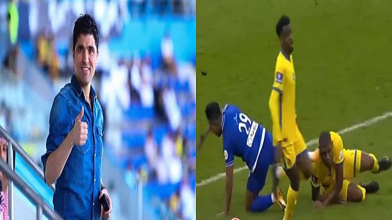 بالفيديو.. طارق التايب: سالم الدوسري استحق الطرد