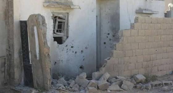 بالصور.. أضرار الهجوم على قاعدة معيتيقة بليبيا