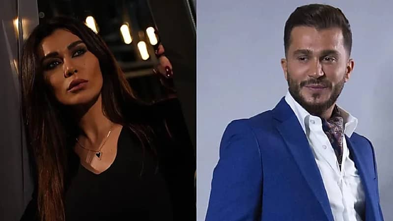 بالفيديو.. نادين الراسي تحتضن مكبر صوت يبث أغنية أخيها الراحل