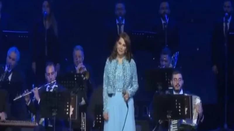 شاهد.. ماجدة الرومي تغني للمرة الأولى في جدة