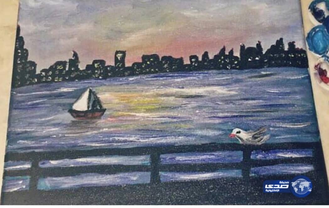 الرسامة وجدان العنزي.. لوحات من الإبداع والتميز