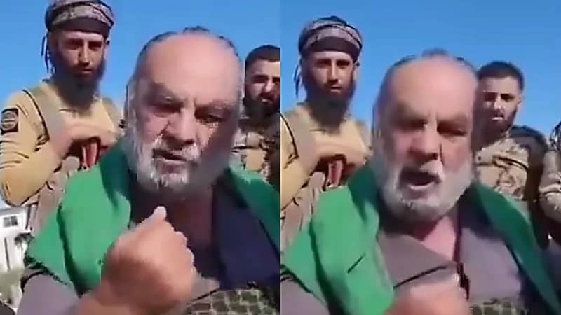 العثور على معمم ⁧‫إيراني‬⁩ تركوه الإيرانيين في مطار ⁧‫حميميم‬⁩ السوري .. فيديو