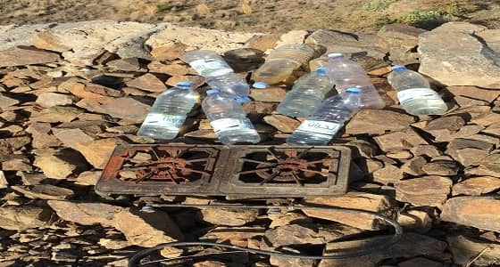 بالصور.. ضبط مخالفين ومصانع للخمور بـ " عسير "